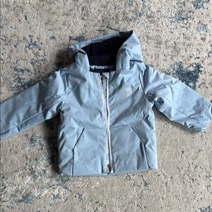 NWT: Jacadi Blue Hooded Jacket
